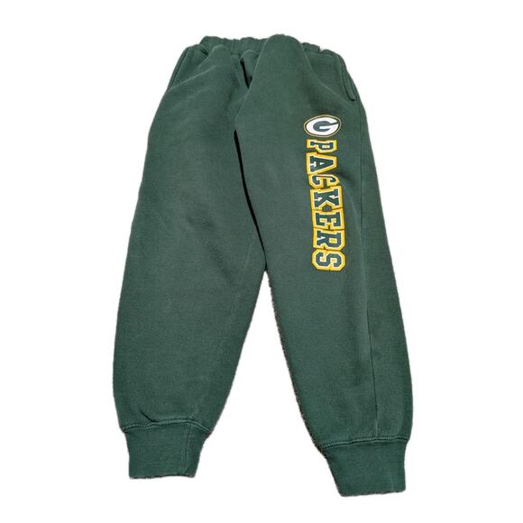 Team Apparel Pants, Youth Size Small 6 - 7 Green Bay Packers, Logo, NFL - Picture 1 of 4